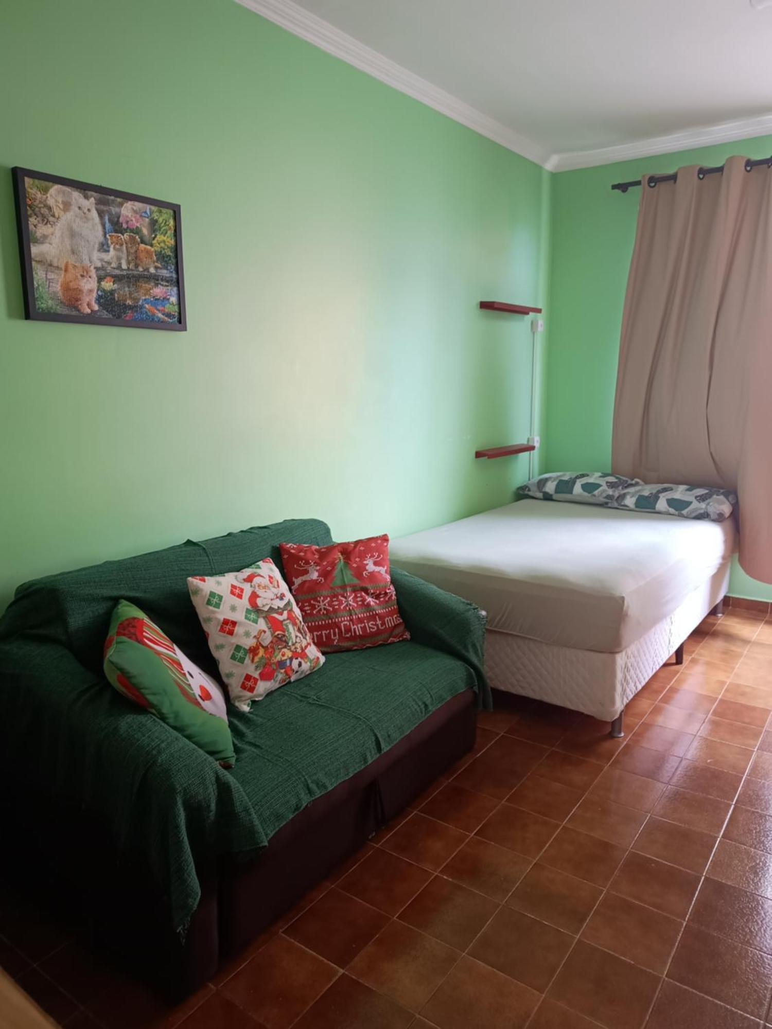 Kitnet Frente Pro Mar Em Vila Caicara, Portaria 24 Hs E Wifi ปรายากรันเด ภายนอก รูปภาพ